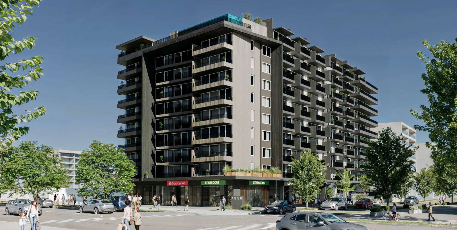 Edificio Los Barbechos en Las Condes